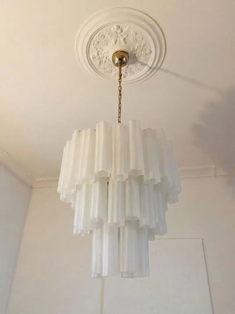 etched Murano tube