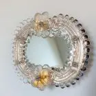 Vintage italian murano flower mirror Cherry Vintage Interior-4