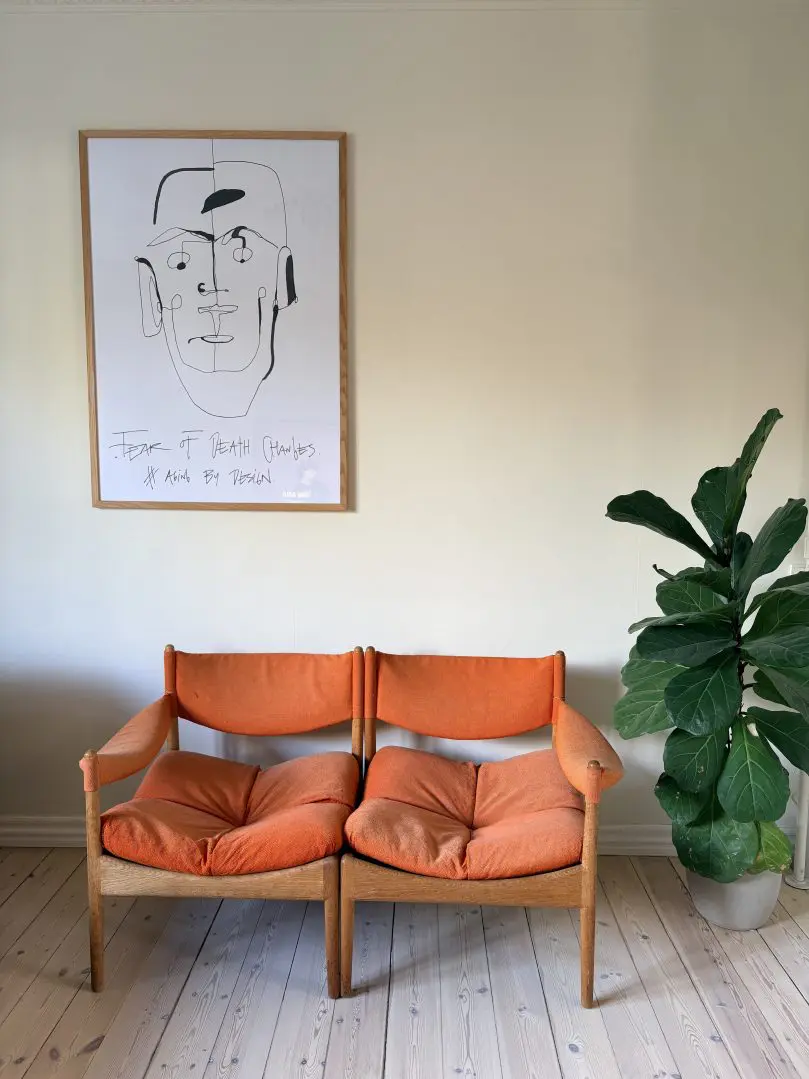 Kristian Vedel modus sofa egetræ uld