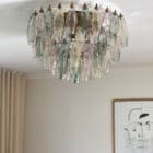 Murano Loftslampe - Poliedri - 84 glas - Multi