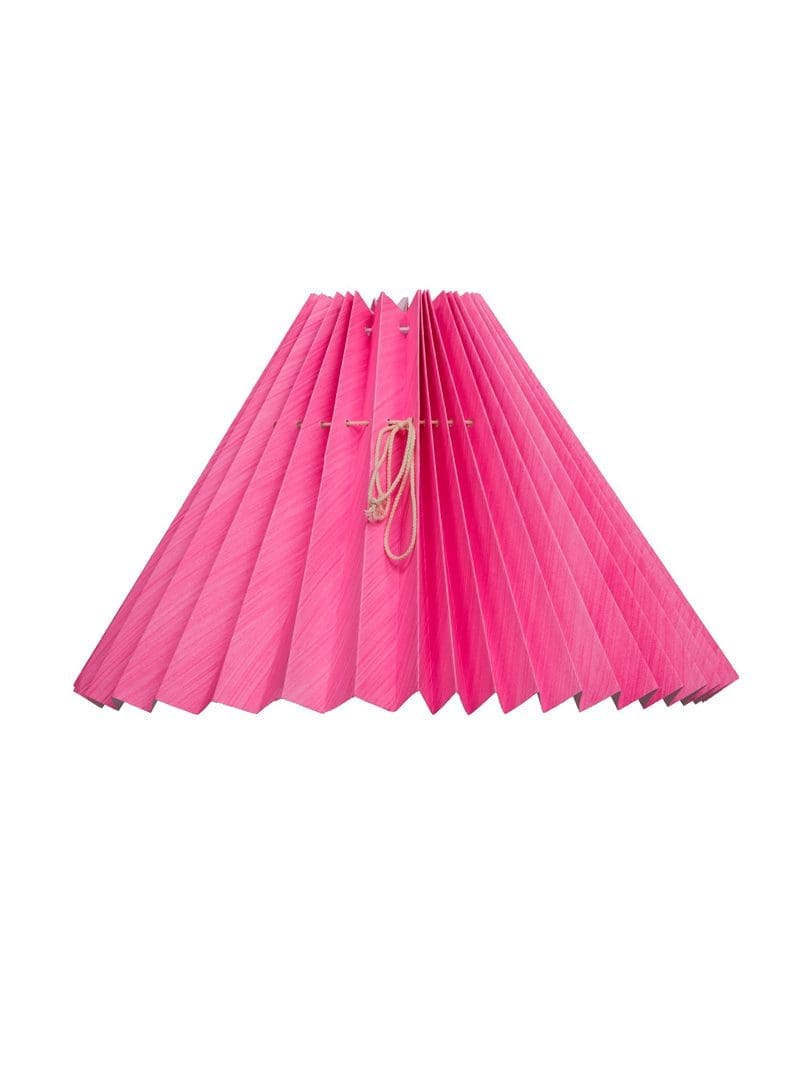 Billede af Pink Rose - Lampeskærm - Plisseret - Pink 38 cm