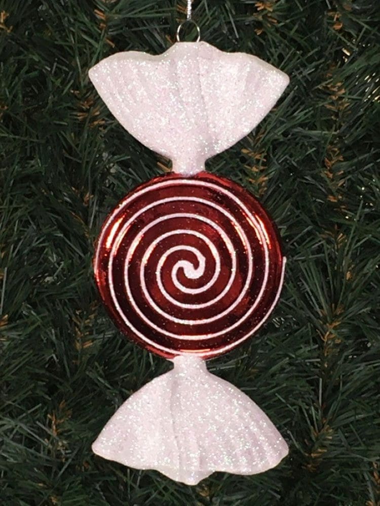 Julepynt – Slik – Rød – 18 cm