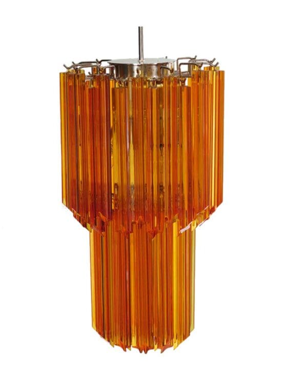 Murano lysekrone – 46 prismer – Rav