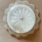 Vintage Murano plafond i klart glas