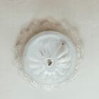 Vintage Murano plafond i klart glas