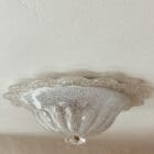 Vintage Murano plafond i klart glas