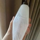 White alabaster prism