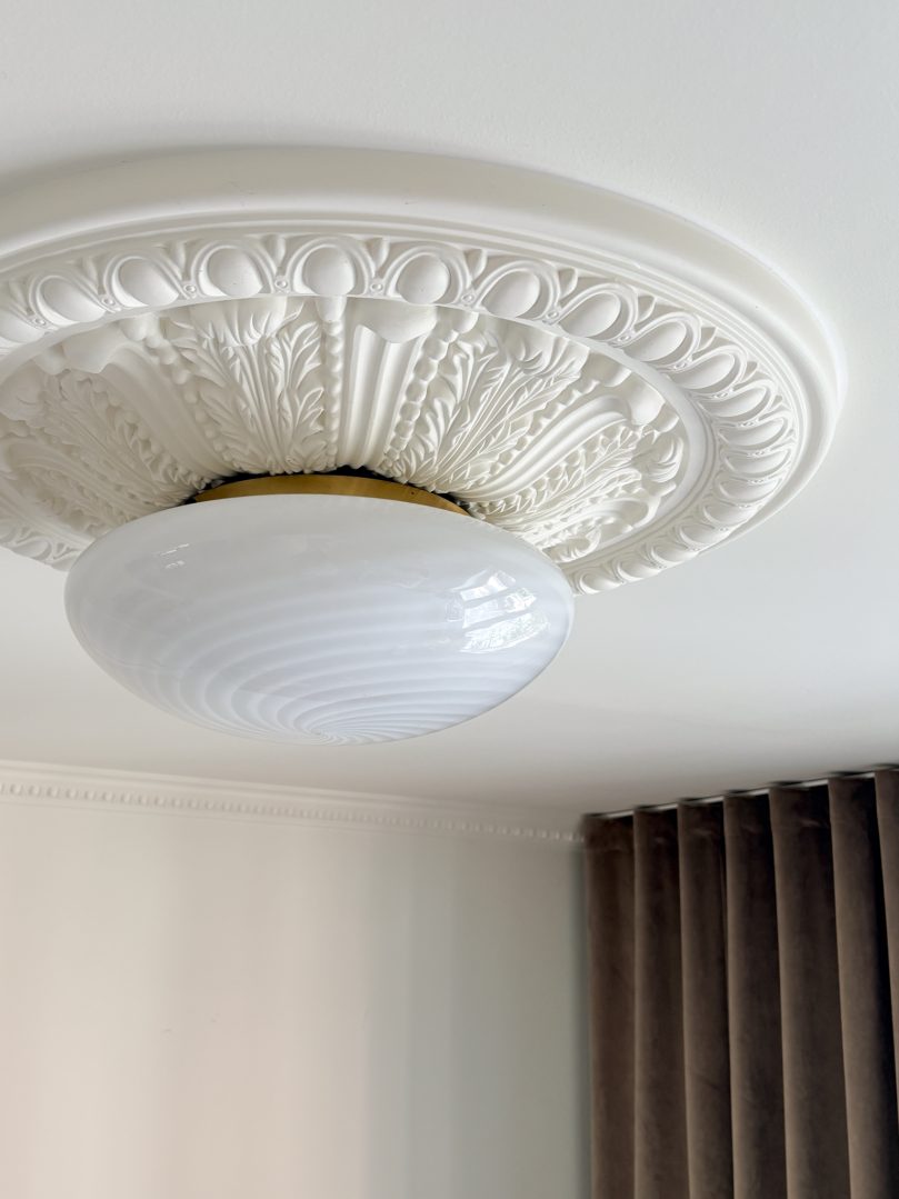 Murano plafond swirl ceilinglamp